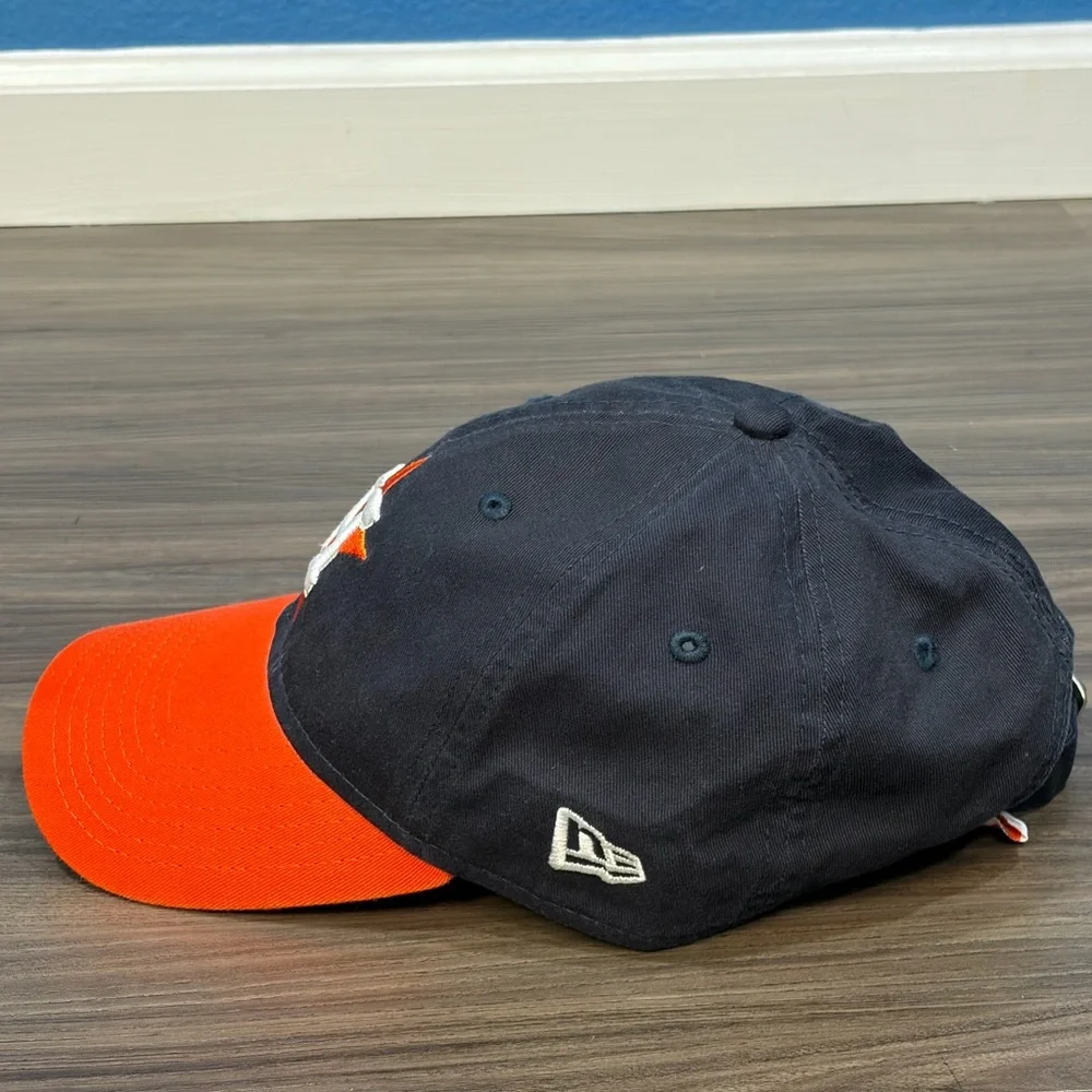 New Era 9Twenty MLB Houston Astros Hat One Size Orange Bill